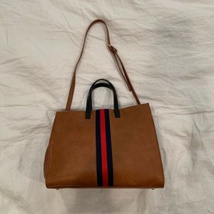 beautiful tan purse